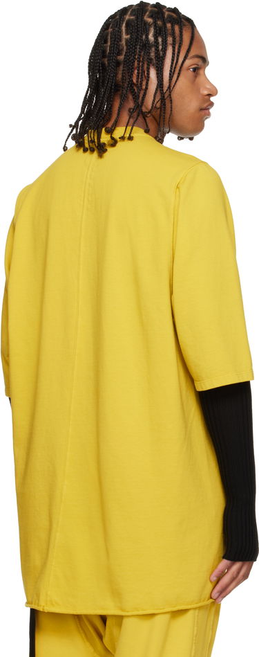 Majica kratkih rukava Rick Owens Concordians Jumbo SS T-shirt Žuta | DU02E7274 RIG, 2