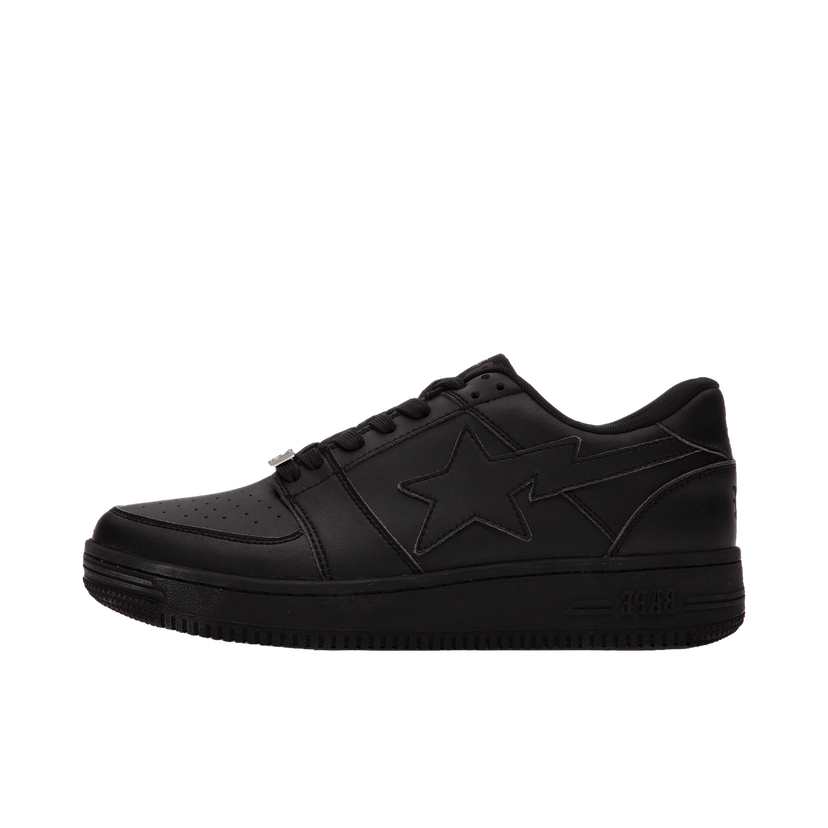 Tenisice i cipele BAPE Bape Sta Low Leather 20th Anniversary "Black" Crna | 1G80191007-BLK