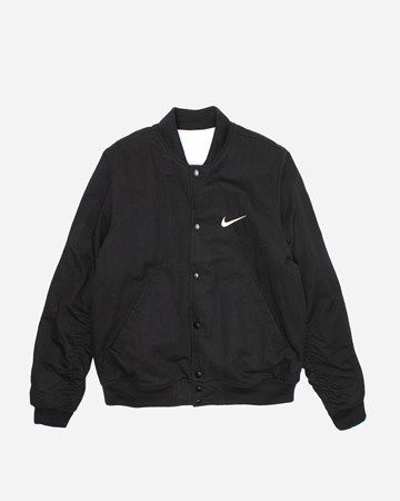 Bomber jakna Nike Stüssy x Reversible Varsity Jacket Crna | FJ9153-010, 0
