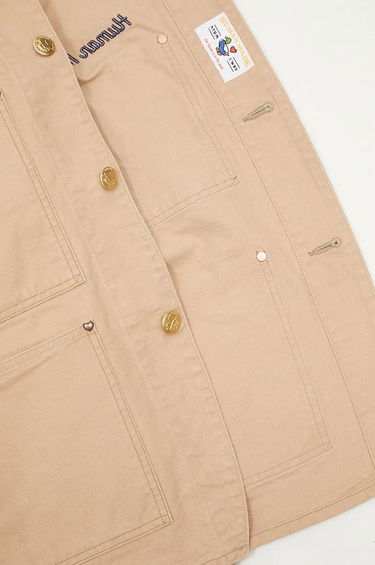 Jakna Human Made Washed Duck Coverall Jacket Bež | HM28JK013, 4