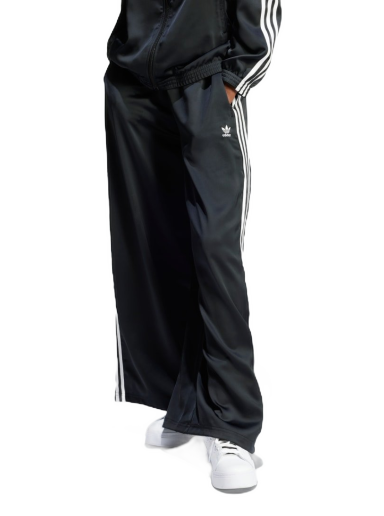 Trenirka adidas Originals Satin Wide Leg Track Pants Crna | IU2520