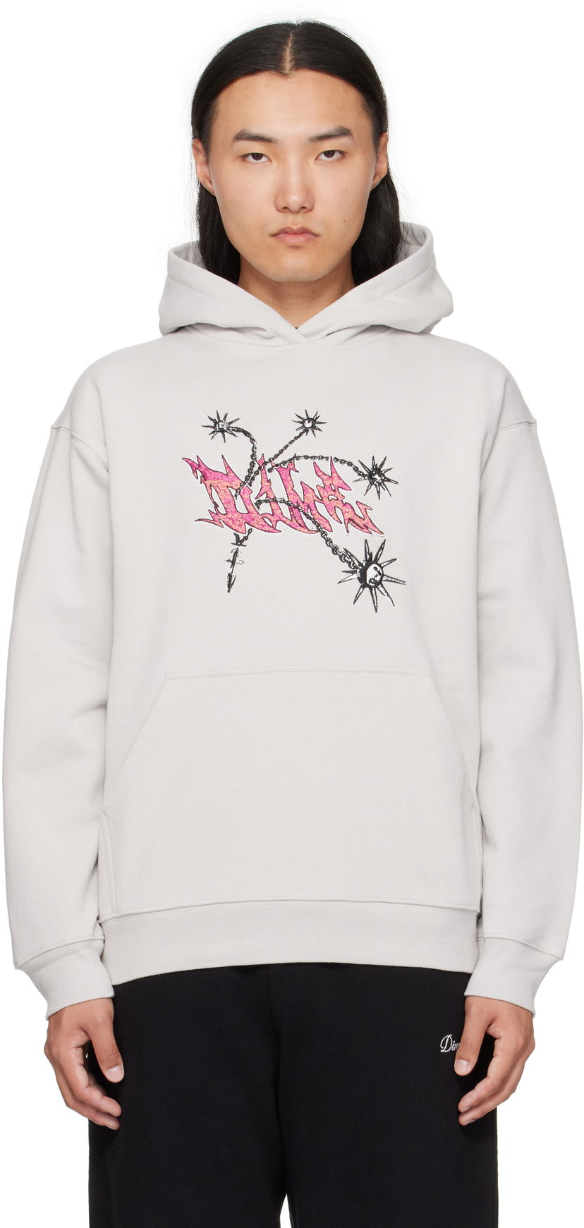 Dukserice Dime Dime Frail Hoodie Siva | DIMEFA2555CEM