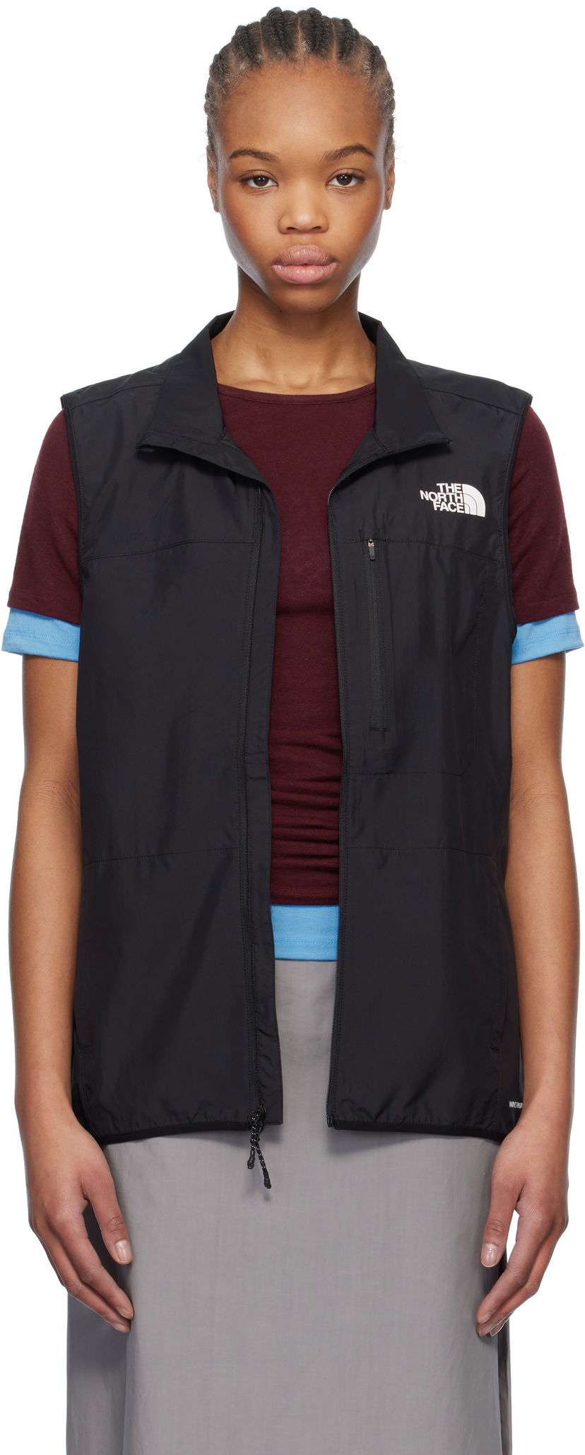 Prsluk The North Face Higher Run Wind Vest Crna | NF0A8726
