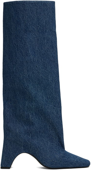 Tenisice i cipele Coperni Tall Denim Boots Plava | COPSH03252, 0