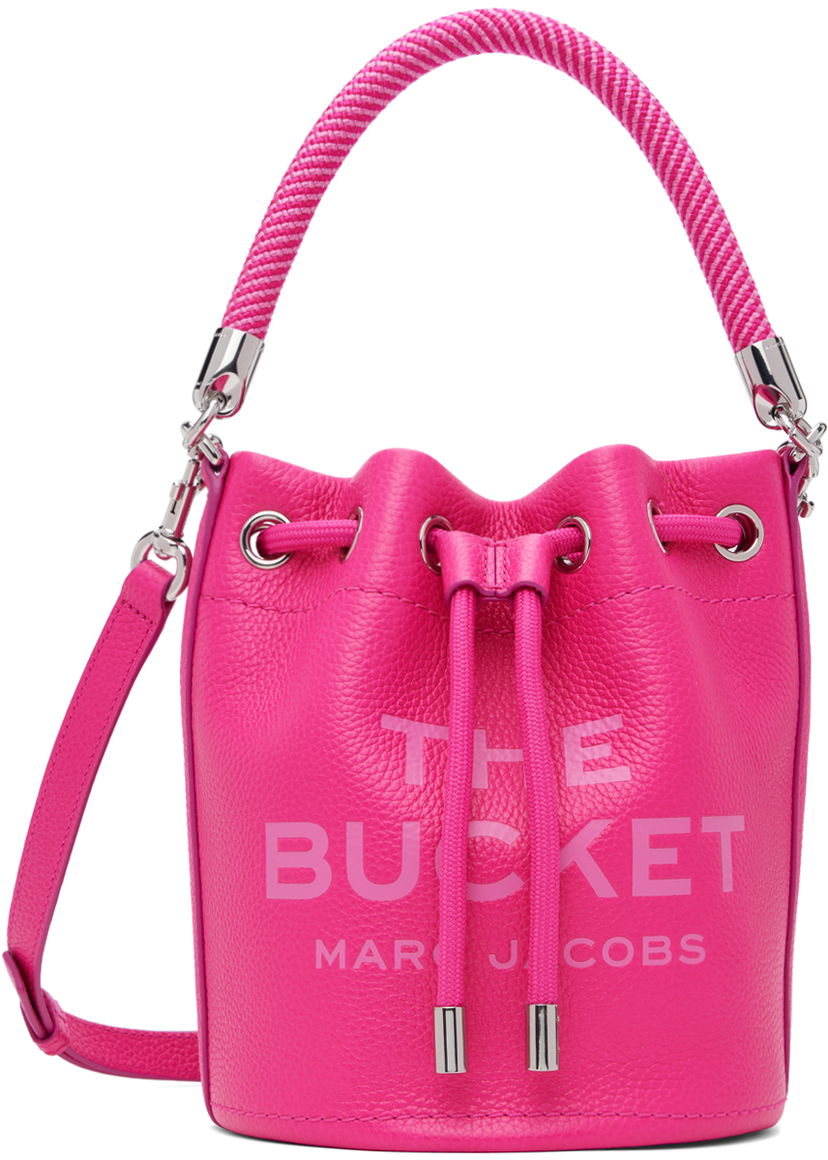 Ručna torbica Marc Jacobs Marc Jacobs 'The Leather Bucket' Bag Ružičasta | H652L01PF22