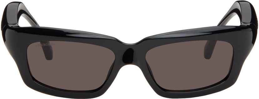 Sunčane naočale Balenciaga Balenciaga Rectangular Sunglasses Crna | BB0385S-001