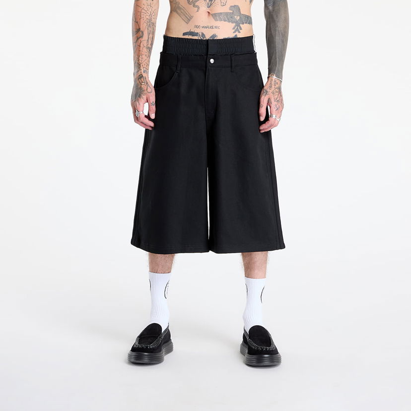 Kratke hlače adidas Originals Firebird Utility Jorts Shorts Crna | JX7592