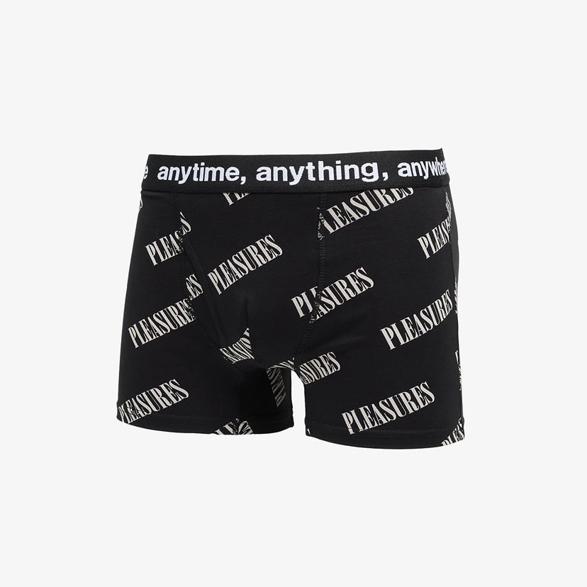 Bokserice Pleasures PLEASURES Anytime Boxer Brief Crna | P25SU074 BLACK