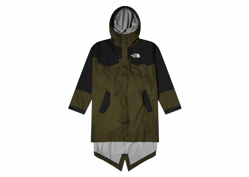 Kabanica The North Face Packable Fishtail Shell Parka Zelena | 87UC