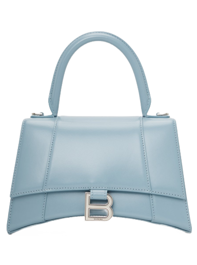 Torba za rame Balenciaga Small Hourglass Bag Plava | 593546 1QJ4Y