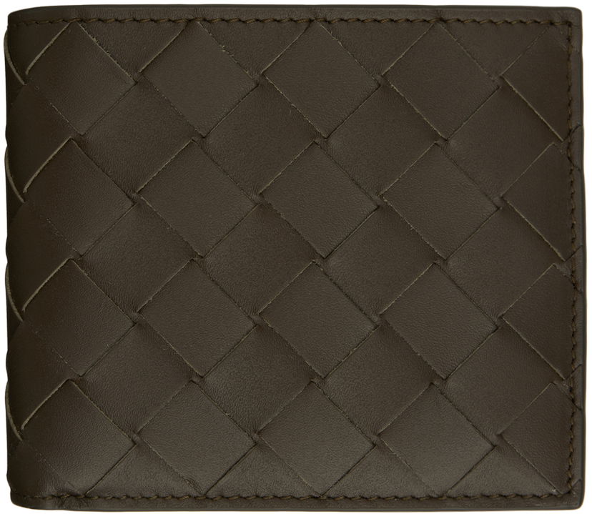 Novčanik Bottega Veneta Intrecciato Bi-Fold Wallet Smeđa | 743211 VCPQ6 3392