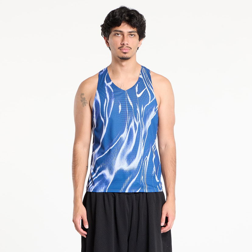 Majica bez rukava Nike Nike AeroSwift Singlet Plava | HV2643-492