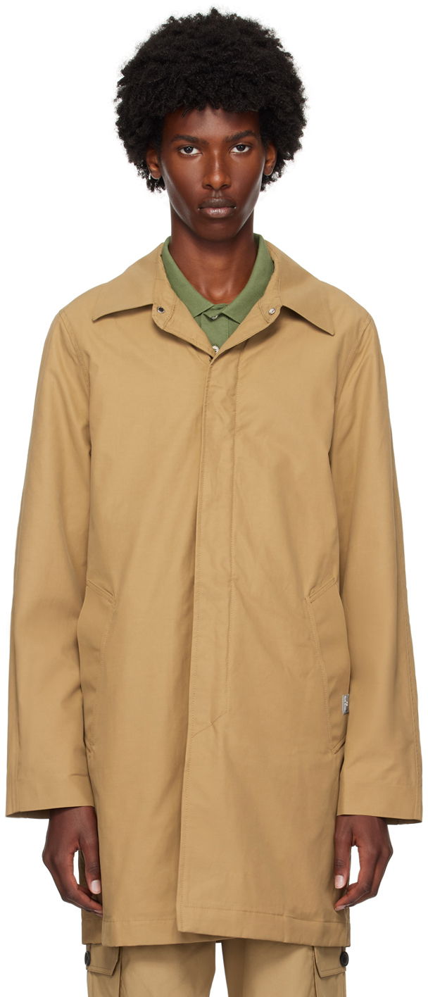 Kaputi Paul Smith PS Paul Smith Spread Collar Coat Bež | M2R-018Z-N22090-61