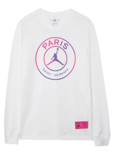 Majica kratkih rukava Jordan Paris Saint-Germain x Tee White Bijela | CZ0792-100