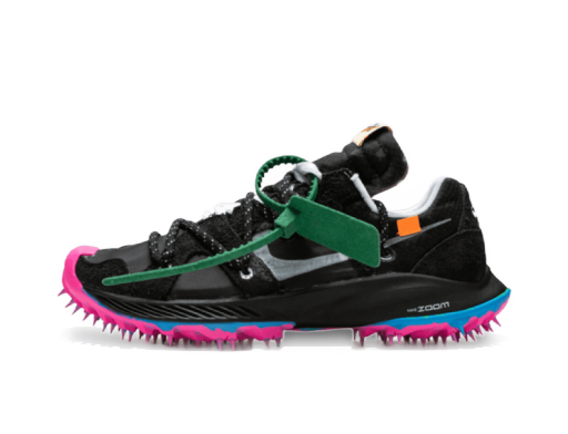 Trčanje Nike Off-White x Air Zoom Terra Kiger 5 "Athlete in Progress - Black" W Crna | CD8179-001