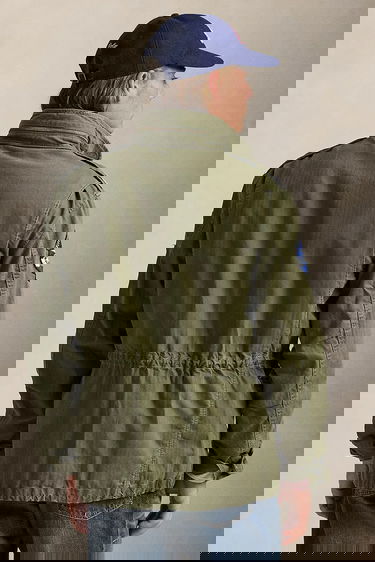 Prsluk Polo by Ralph Lauren Green Cotton Field Jacket Bež | 710961616, 2