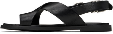 Odjeća rag & bone rag & bone Gia Leather Crossover Sandals Crna | WFF25SF1004LE04, 2