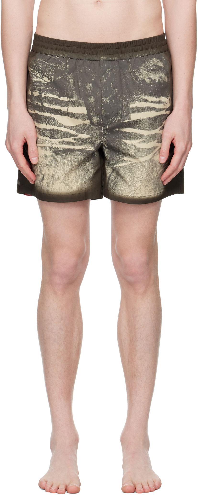 Kupaći kostimi Diesel Diesel Rio-41-Dnm Swim Shorts Zelena | A17680-0HJBR-E7134