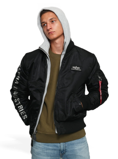 Bomber jakna Alpha Industries Bomber MA-1 Crna | 133104 198
