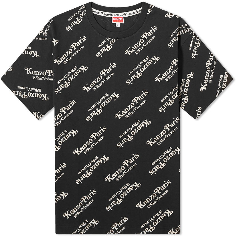 Majica kratkih rukava KENZO Verdy x Oversize Tee Crna | FE58TS0044SY-99J