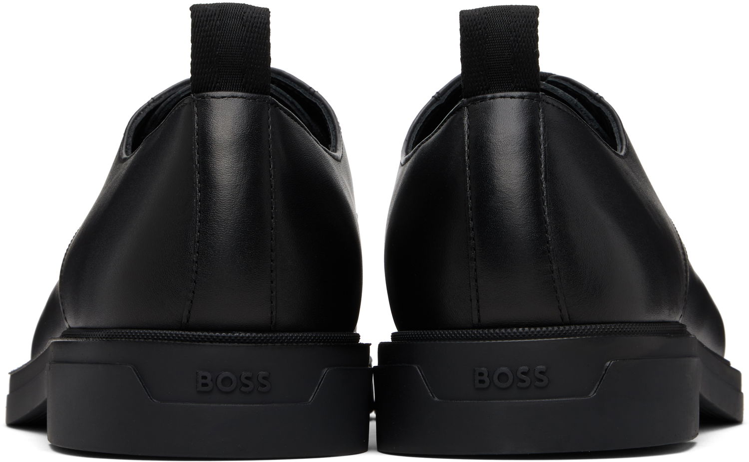 Tenisice i cipele BOSS BOSS Leather Derbys Crna | 50552540, 1