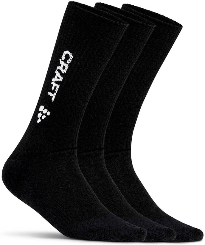 Čarape Craft Craft Progress Indoor 3-Pack Socks Crna | 1913230-999000