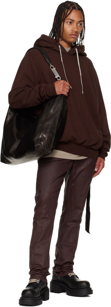 Dukserice Rick Owens DRKSHDW Concordians Jumbo Hoodie Smeđa | DU02E7274 RN, 3