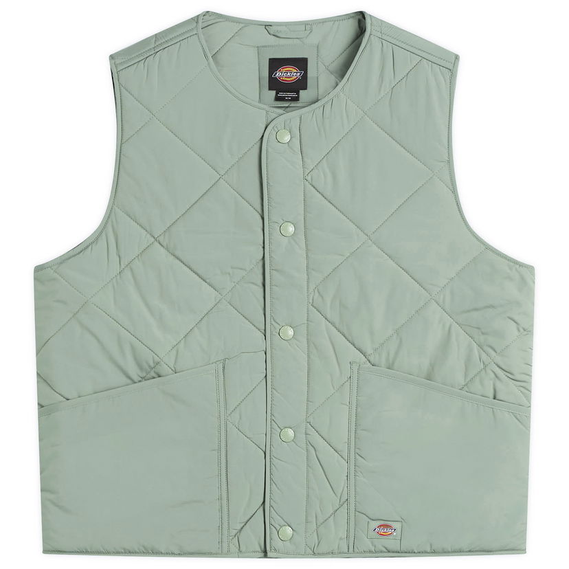 Prsluk Dickies Samburg Quilted Liner Vest Zelena | DK0A87O8L191