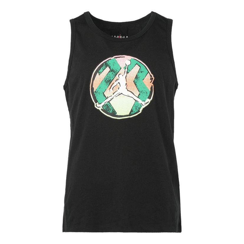 Majica bez rukava Jordan Jordan Sports Vest with Graphic Print Crna | DQ5878-010