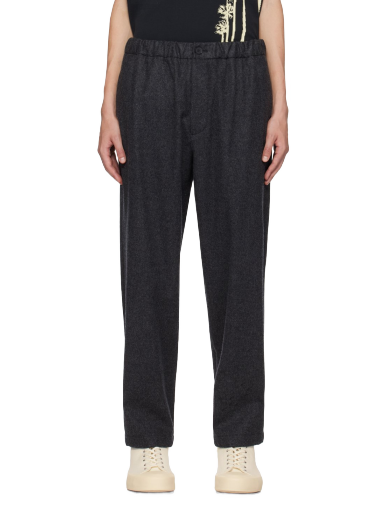 Hlače Jil Sander Cropped Trousers Siva | J47KA0016_J40119