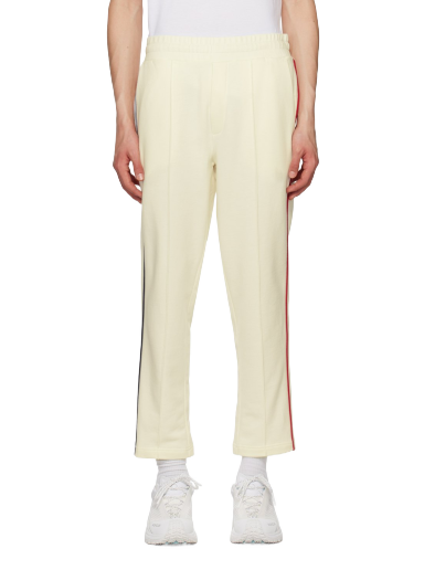 Hlače Moncler Piped Lounge Pants Bijela | I10918H0000789A1B