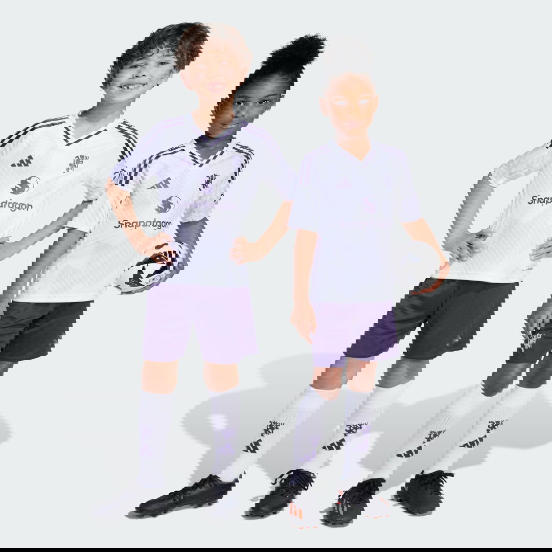 Trenerka adidas Performance Children's Away Mini Football Kit Manchester United 25/26 Bijela | KC5899, 0