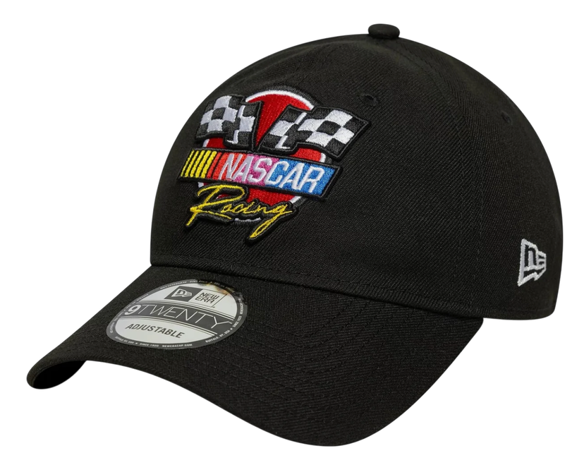 Kapa New Era NASCAR Classics Flag 9Twenty Adjustable Cap Crna | 60667697-60667697