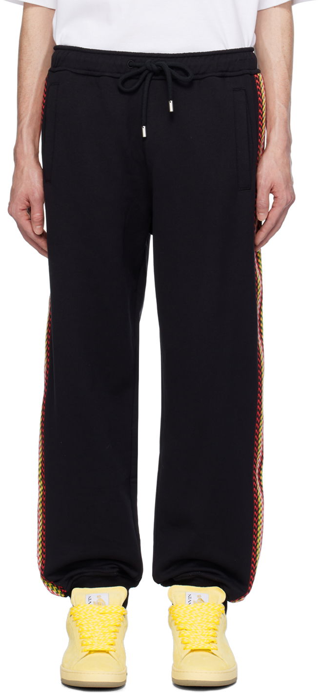 Trenirka LANVIN Side Curb Sweatpants Crna | RM-TR0063-J212-P24
