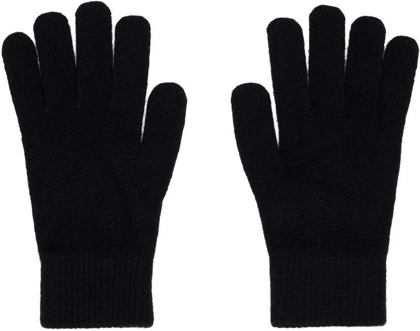 Rukavice Yves Salomon Yves Salomon Wool & Cashmere Gloves Crna | 26W23WAA507XXMACL