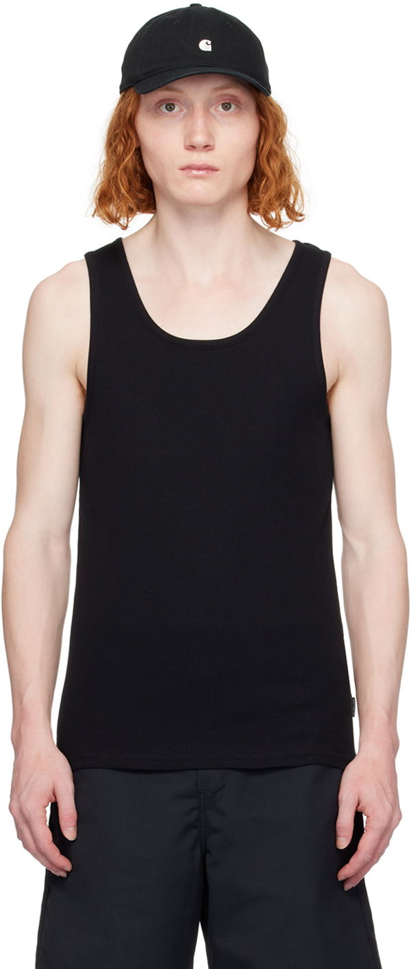 Majica bez rukava Carhartt WIP Two-Pack 'A' Tank Tops Crna | I033227
