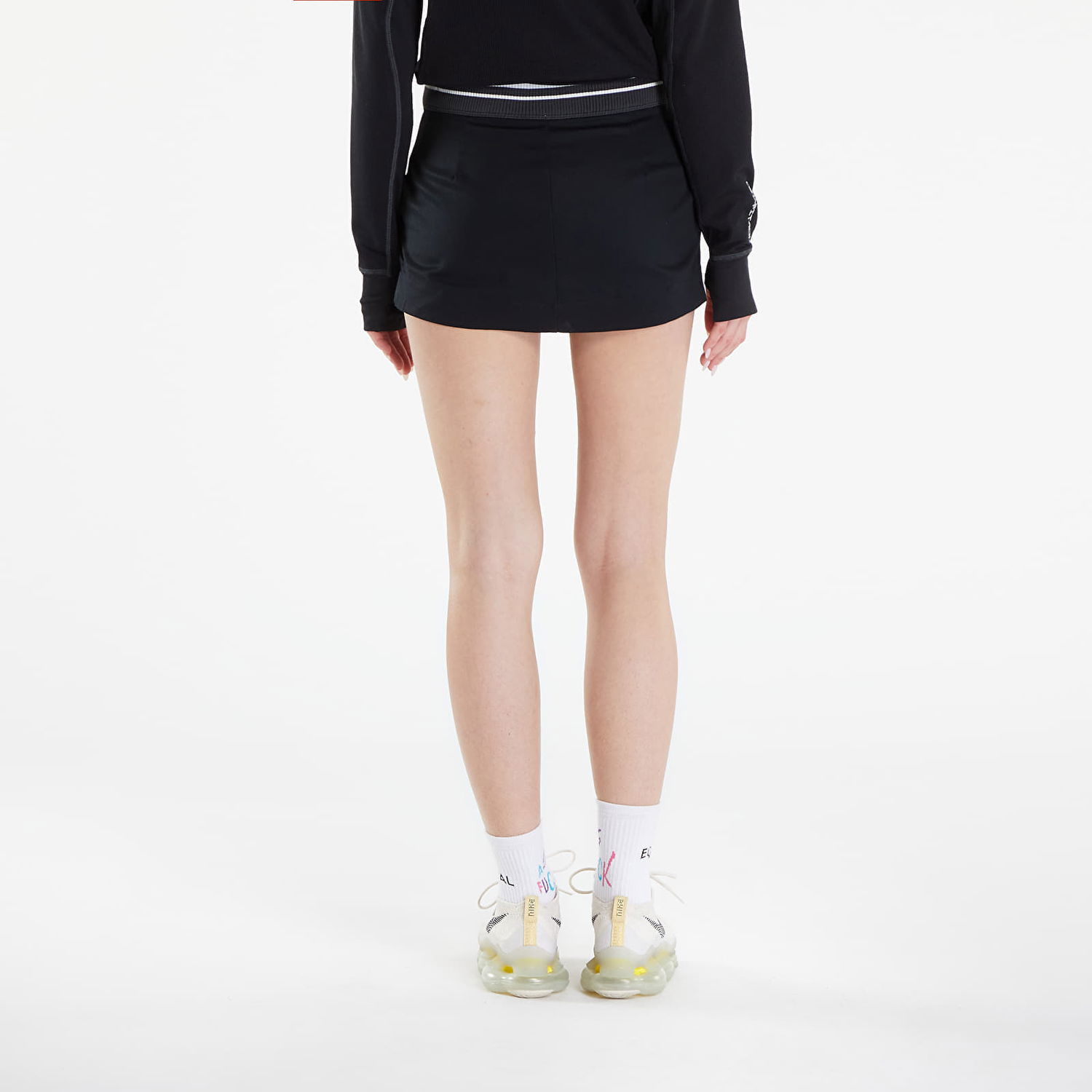 Suknja Nike Sportswear Canvas Low-Rise Mini Skirt Black/ Anthracite Crna | FN2237-010, 1