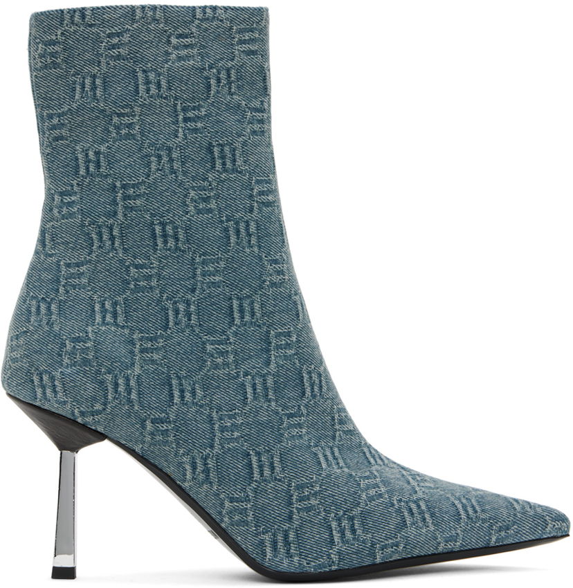 Odjeća MISBHV MISBHV Sasha Denim Ankle Boots Plava | 240BW930