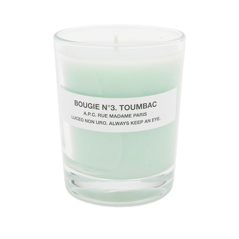 Svijeće A.P.C. Candle No.3 in Toumbac Zelena | YBZAA-M84001-VAC