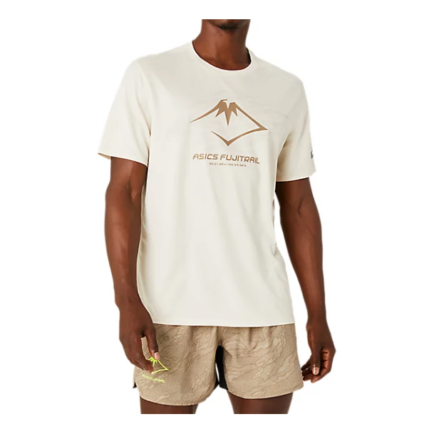 Majica kratkih rukava Asics Fujitrail Running T-Shirt Bež | 2011C981-251