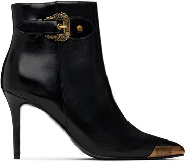 Tenisice i cipele Versace Jeans Couture Logo Plaque Ankle Boots Crna | E79VA3S57_EZSC35, 0