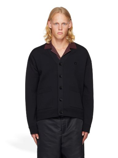 Džemper Valentino Stud Cardigan Crna | 1V0KA02E8VD