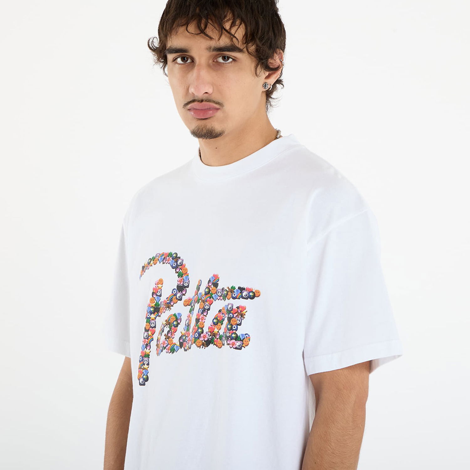 Majica kratkih rukava Patta T-Shirt Vibes Multicolor Graphic Bijela | POC-AW25-1000-290-0093-002, 1