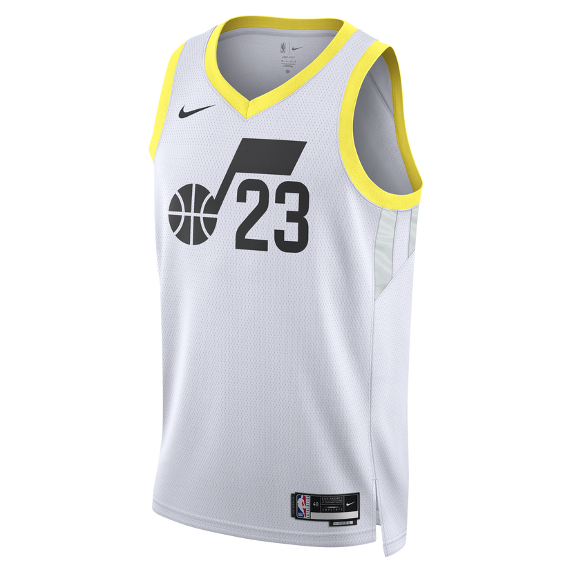 Dres Nike Dri-FIT NBA Swingman Utah Jazz Association Edition 2022/2023 Bijela | DN2097-108