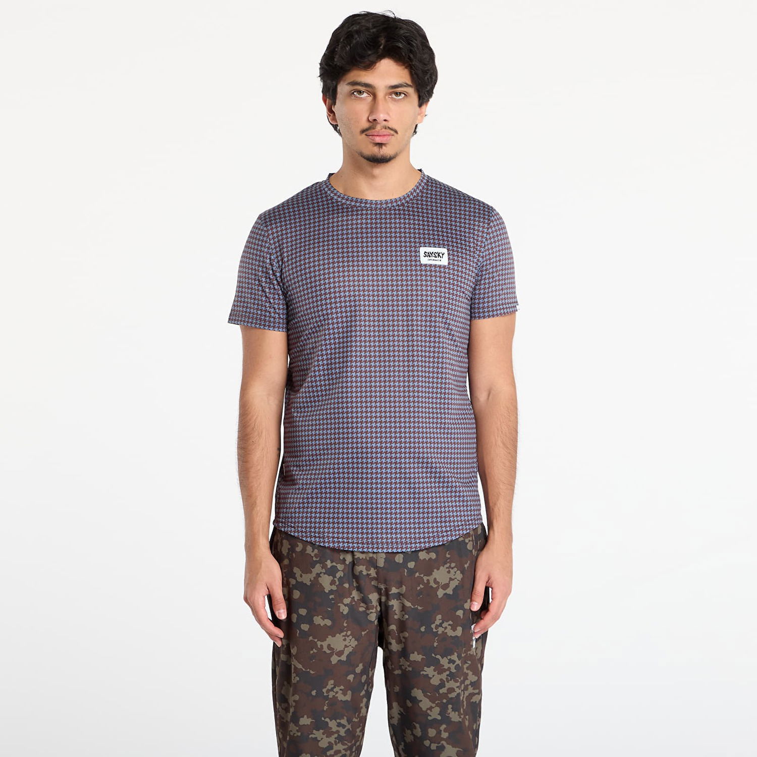 Majica kratkih rukava Saysky Houndstooth Combat T-Shirt Višebojno | OMRSS31C1047, 0