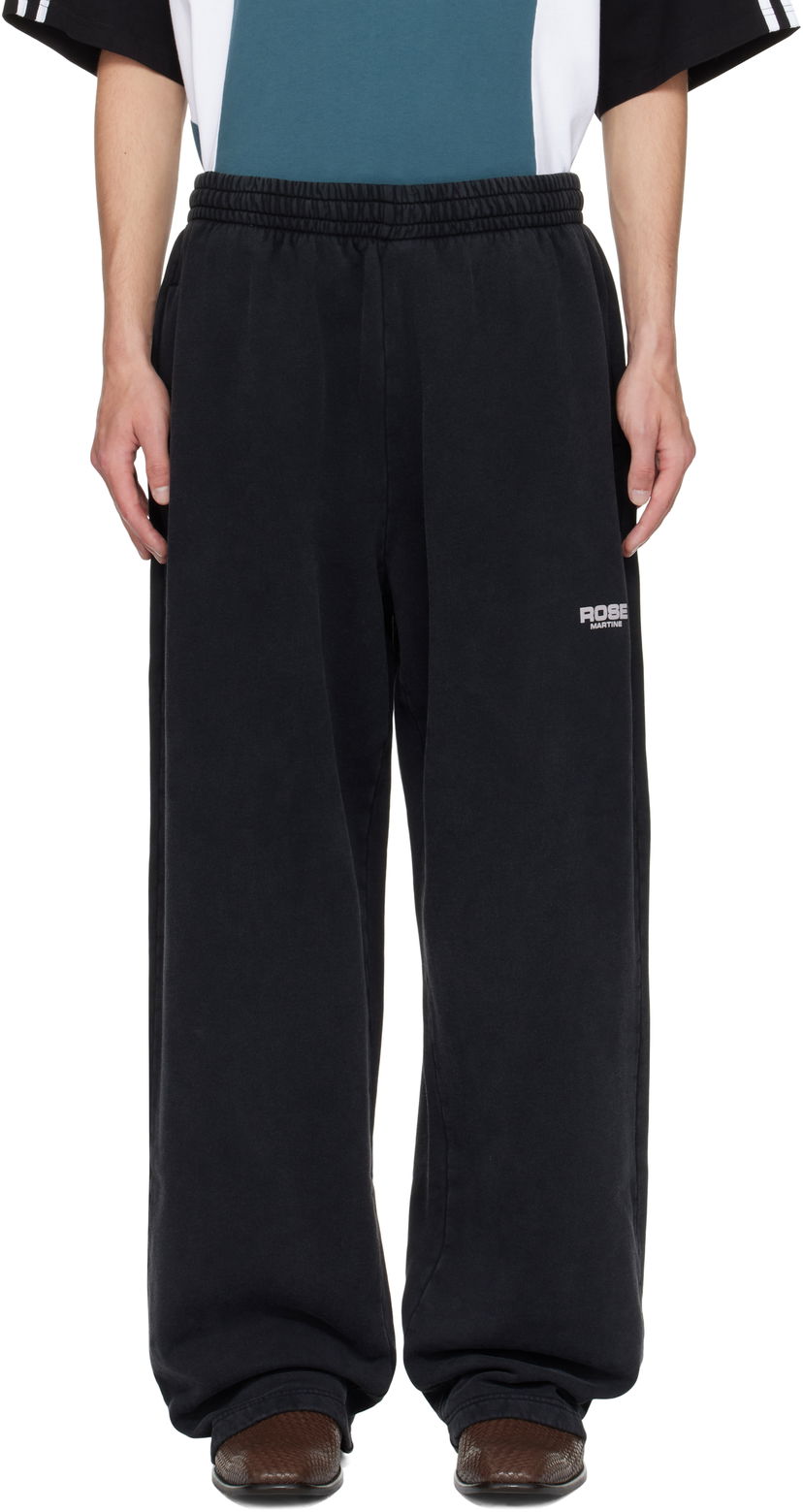 Trenirka Martine Rose Martine Rose Wide Leg Sweatpants Crna | 606JS01002CW