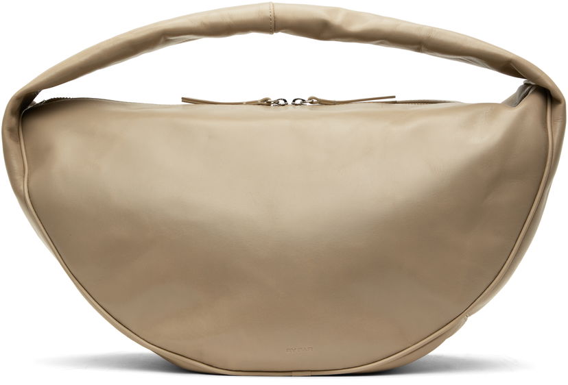 Ručna torbica BY FAR BY FAR Maxi Cush Bag Bež | MWBSB022CL034BG038PL