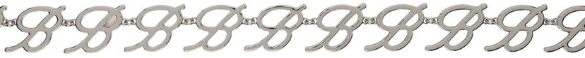 Narukvica Blumarine Silver Logo Chain Belt Metalik | P422W263A