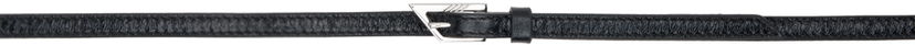 Pojasevi The Attico Attico Pin-Buckle Belt Crna | 247WKE23 L070