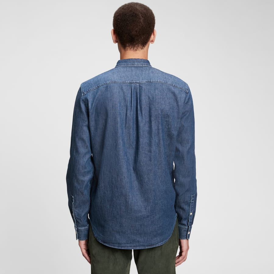 Košulja GAP Denim Shirt Plava | 736872-00, 1